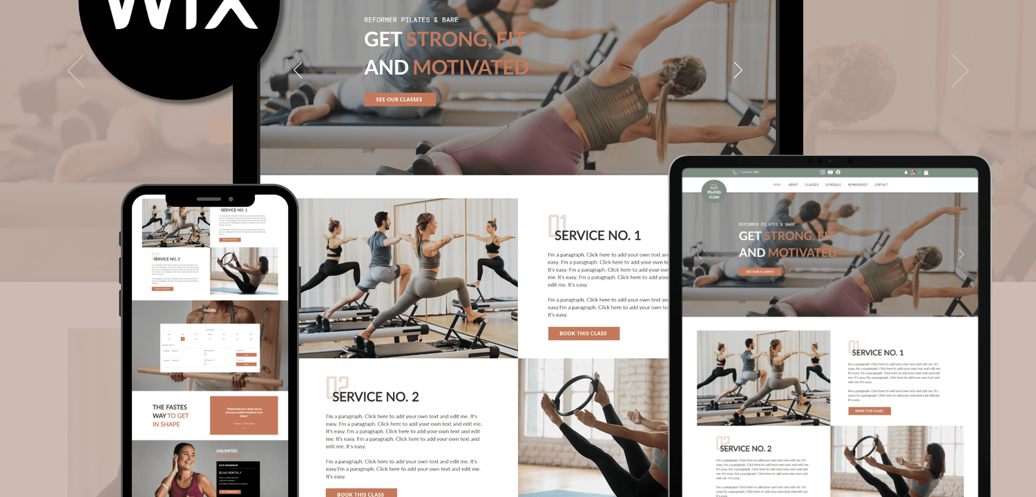 Úchvatné moderní webové stránky, snadné ovládání